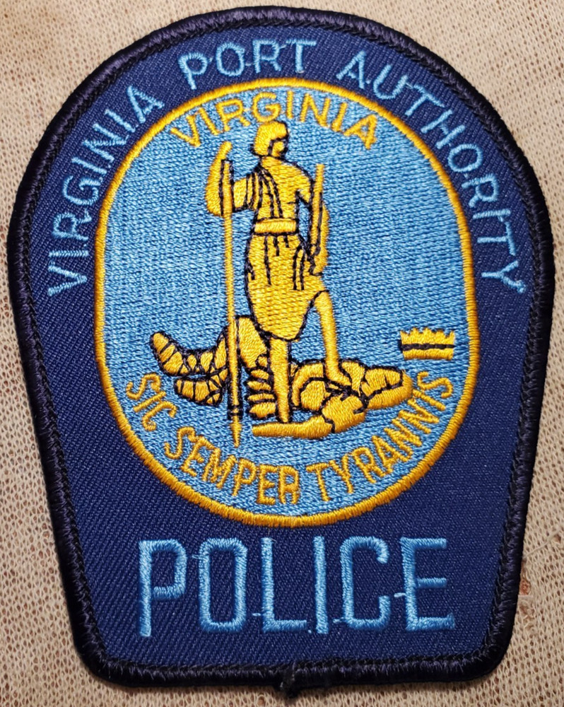 VA Virginia Port Authority Shoulder Patch