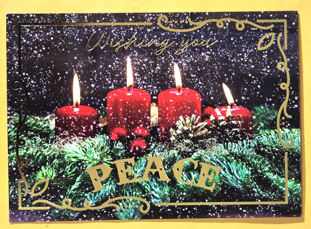 Merry Christmas Greeting Card (+ Envelope 5x7").