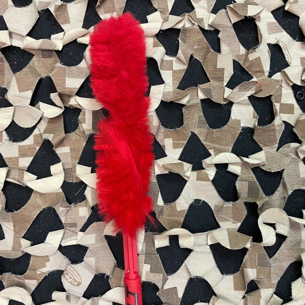 NEW Exalt Paintball Barrel Maid Swab - Solid Red