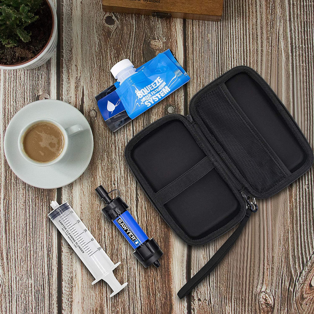 (Case ONLY Carrying Case for Sawyer Mini Water Filter, Shockproof Hard Storage