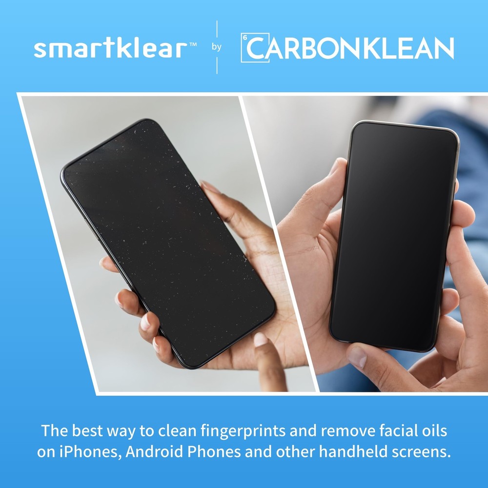 SmartKlear Smart Phone Screen Cleaner - for iPhones, Androids, and More - Cle...