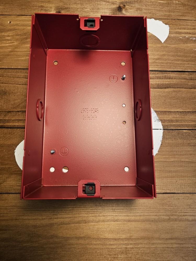 Simplex (2975-9145) AV Red Back Box
