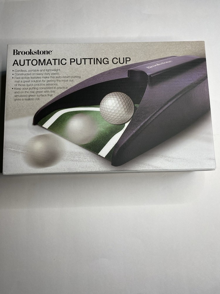 Brookstone Automatic Return Putting Cup