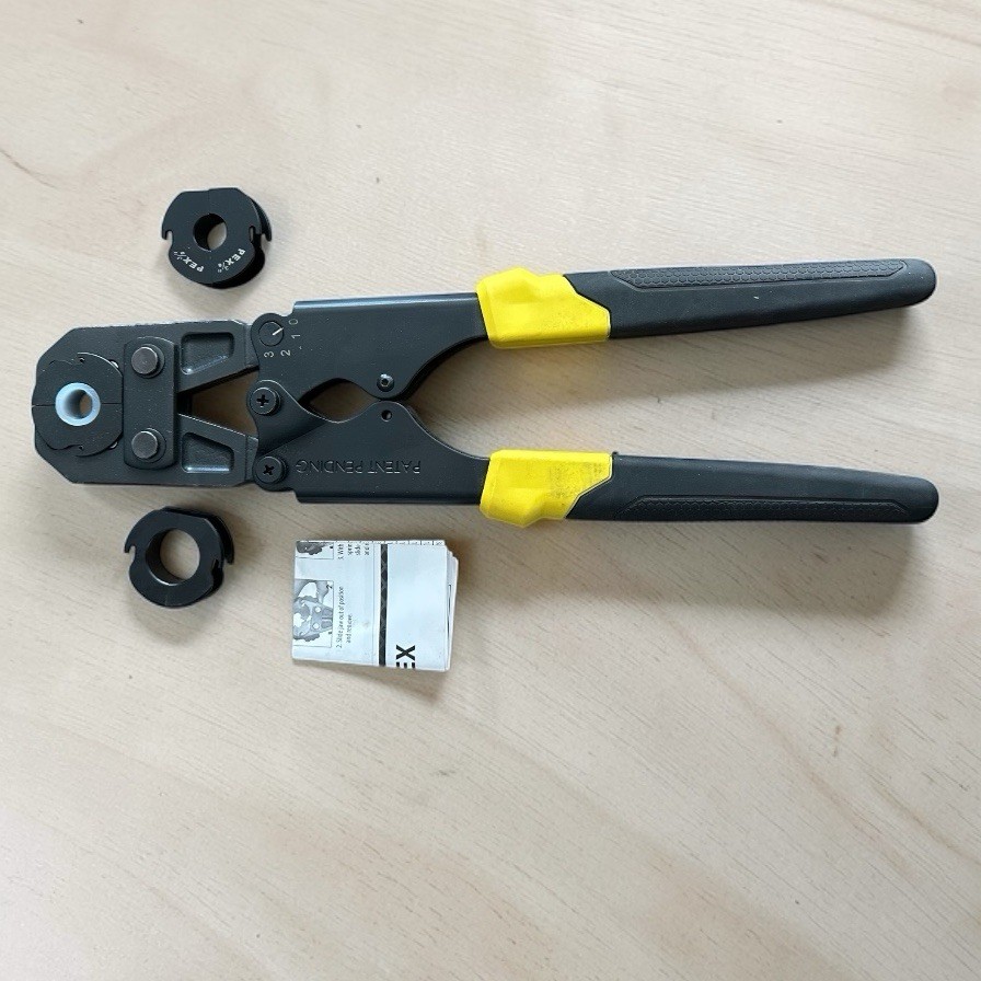 APOLLO PEX Crimp Tool KIT Multi Head Model 69PTKH0015Q *Missing Go/No-Go Gauge*