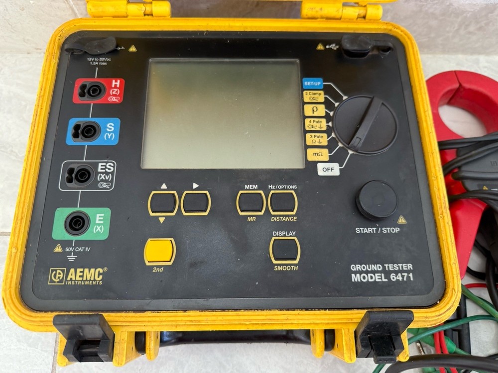 AEMC Model 6471 Ground Tester