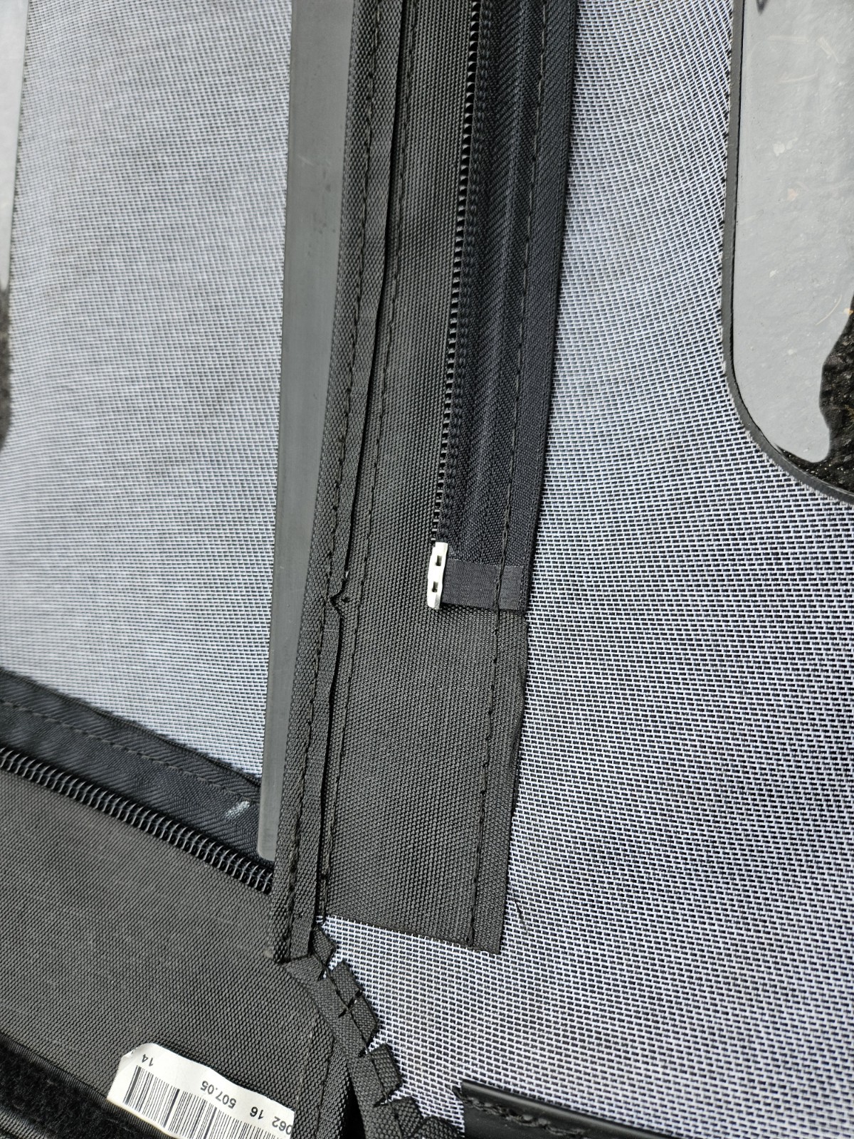 Jeep Wrangler Soft Top Windows 2 Door JK CLEAR VINYL GREY GRAY 07-18 PAIR LH RH