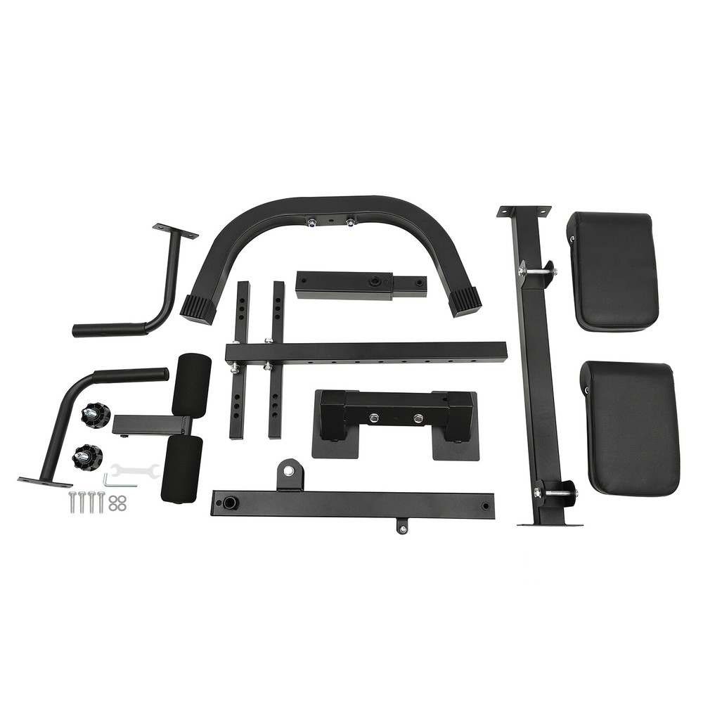 Roman Chair Back Extension Machine, Adjustable Hyperextension Bench - Hamstring
