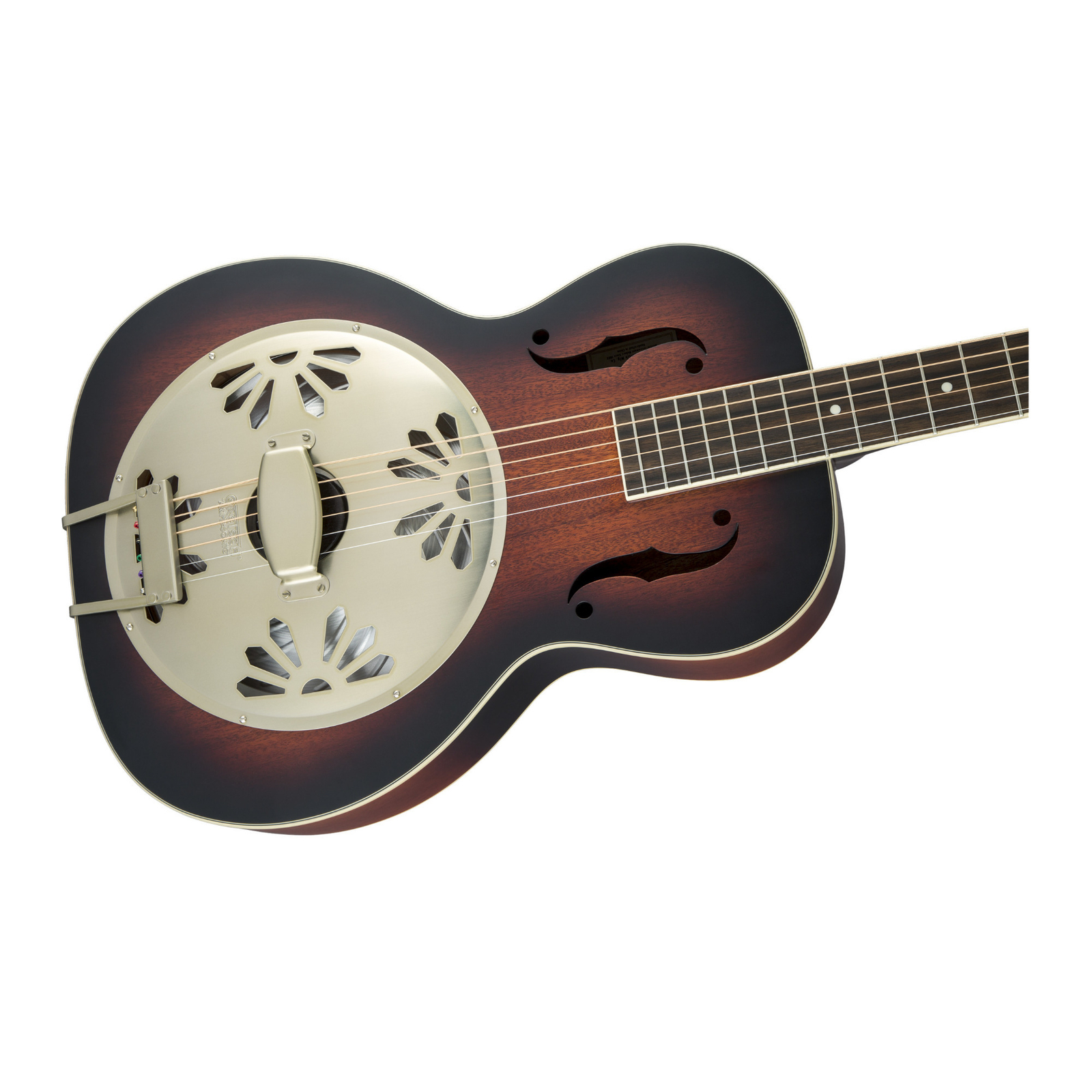 Gretsch 6 String Acoustic Electric Resonator Guitar 2 Color Sunburst