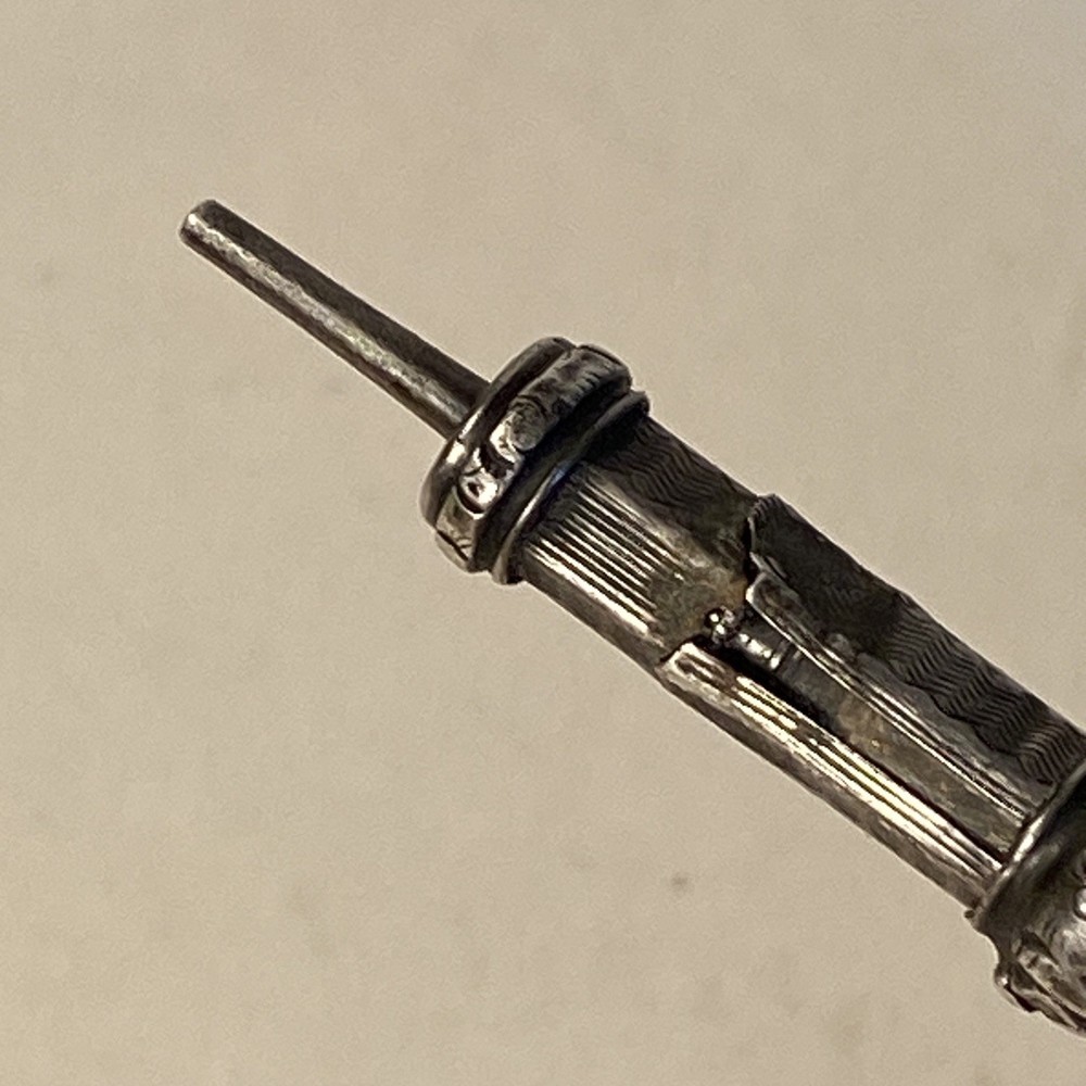 Antique Victorian Telescoping Mechanical Pencil READ