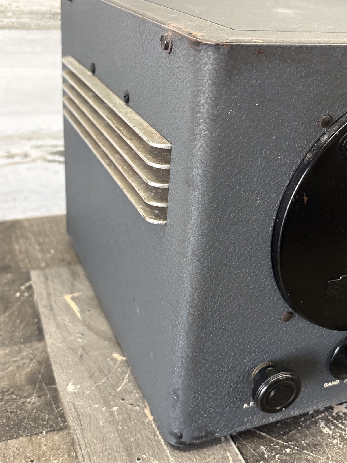 Hallicrafters SX-25 Super Defiant HF Communications Tube Receiver Works