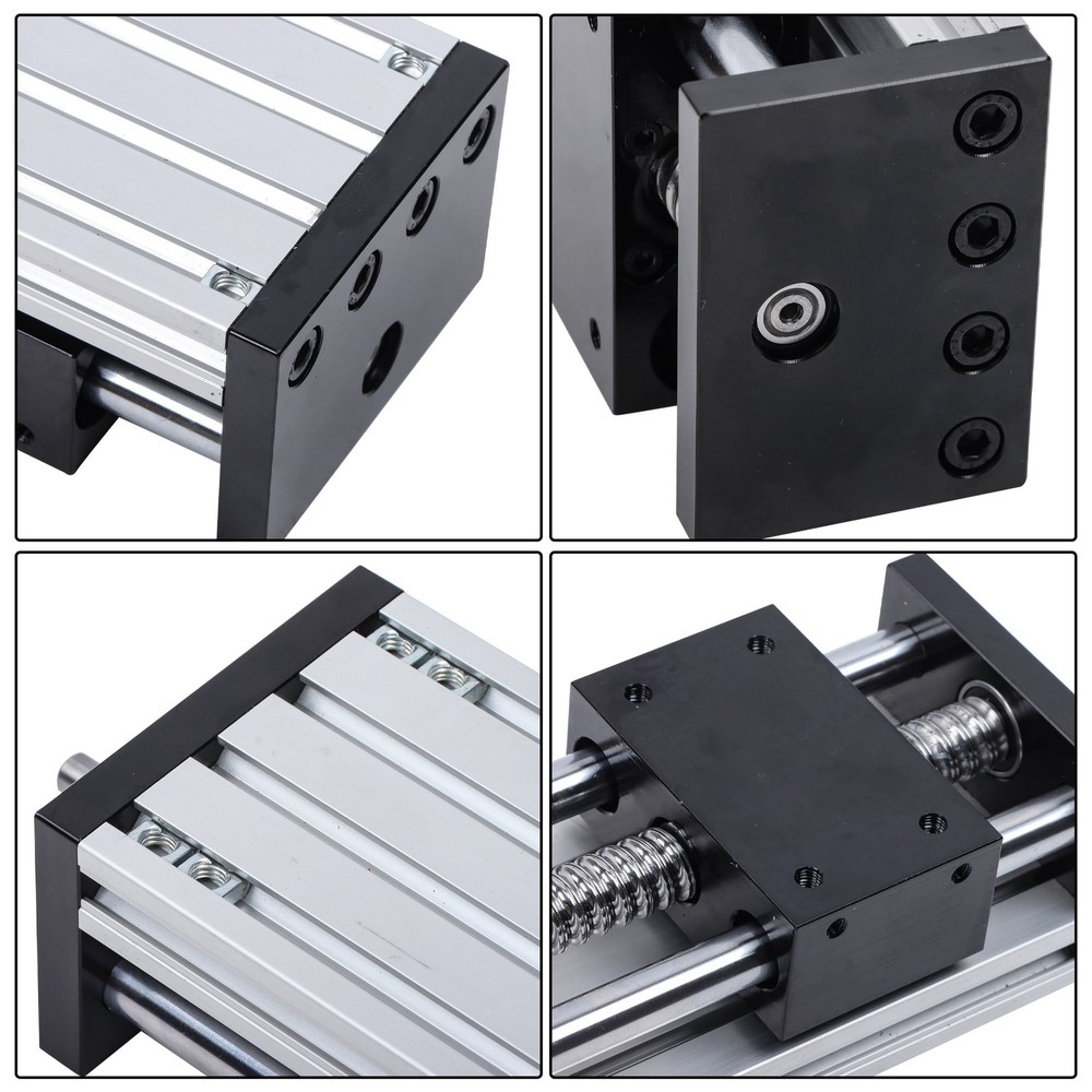 200mm Slide Table Linear double-track Ballscrew SFU1605 Motion Stage