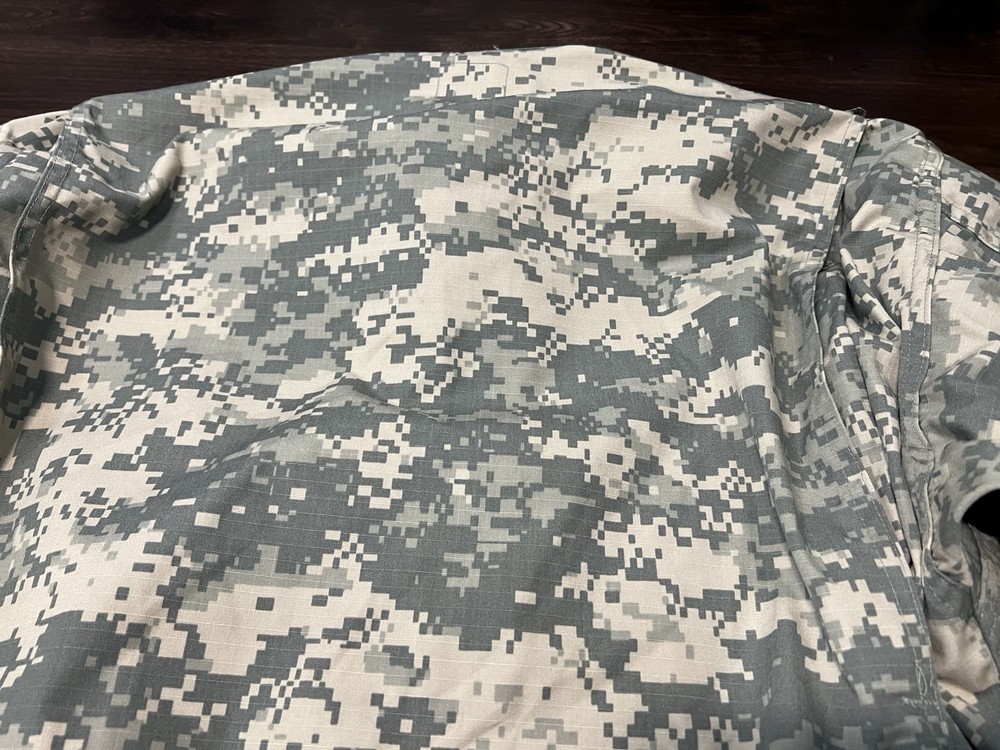 PROPPER INTERNATIONAL ACU COMBAT TOP LARGE REGULAR RIP STOP USED (C)