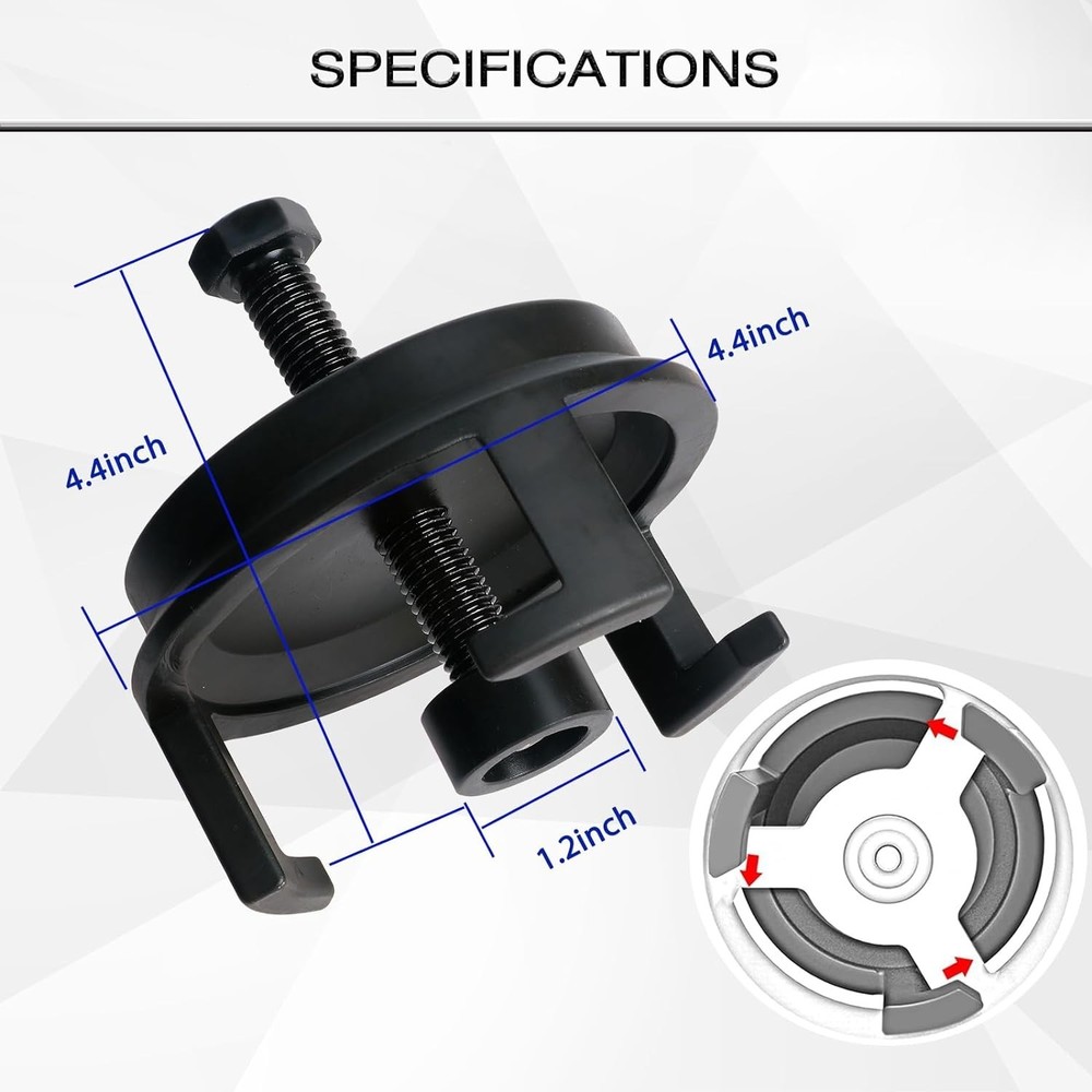 For GM Dodge Chrysler Ford Harmonic Balancer Puller Pulley Crank Puller 25264