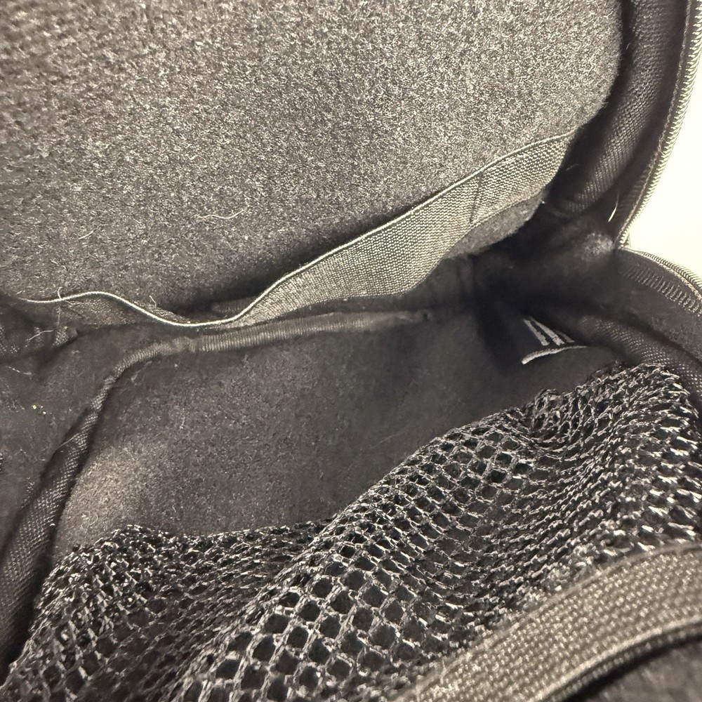 Nintendo DS Mini Backpack Carry Case Black & White Embroidered Mario