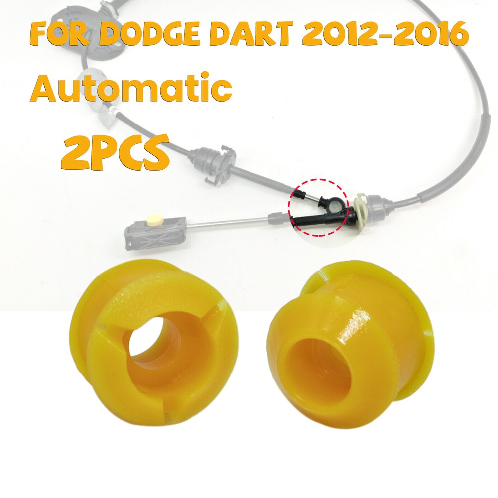 2x Automatic Transmission Shift Cable Bushing ‎22856120 For Dodge Dart 2012-2016