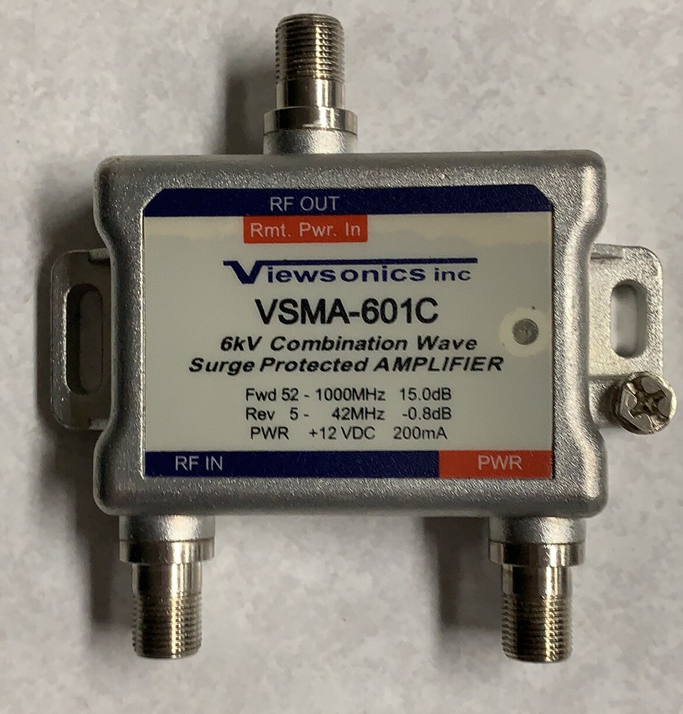 Viewsonics VSMA-601C Combination Wave Surge Protected Amplifier