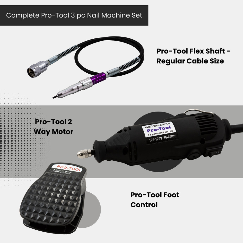 PRO-TOOL NAIL MACHINE PROFESSIONAL - SET OR SEPARATE