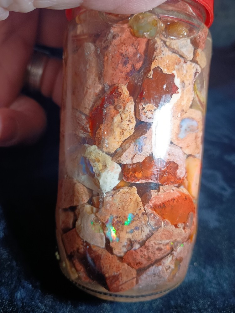 Fire Opal Rough Jalisco Mexico 387 grams