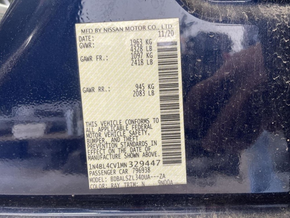 Complete Console Front Floor Fits 19-25 ALTIMA 1005278