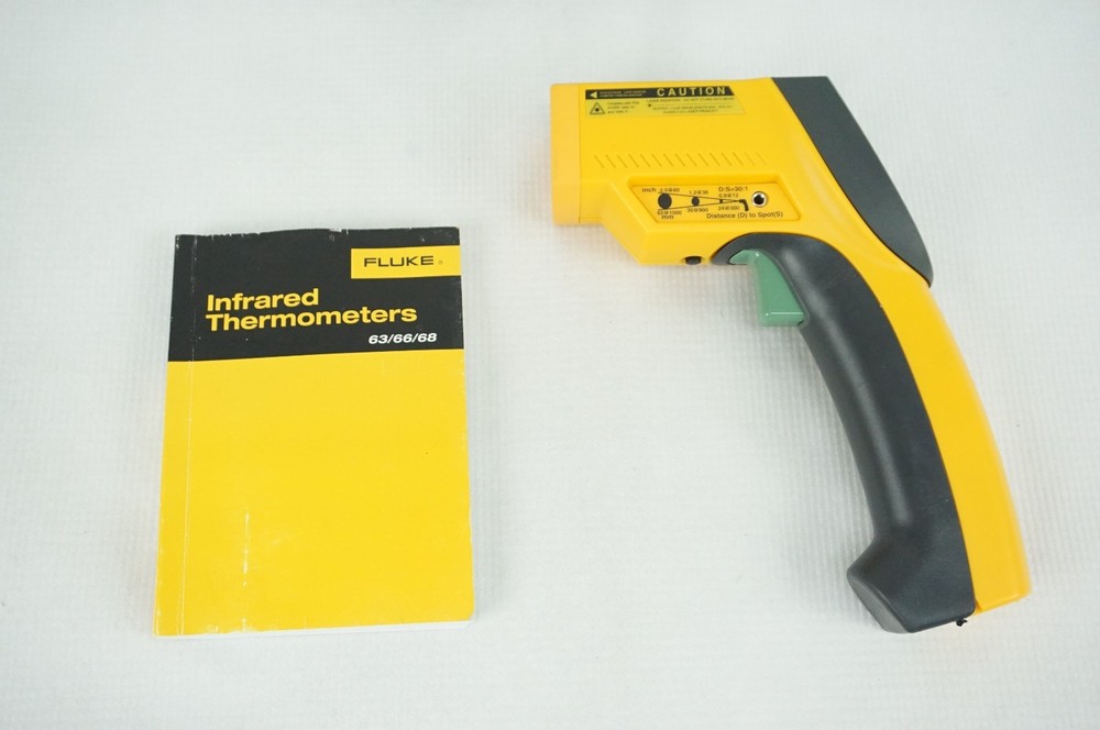 Fluke 66 IR Thermometer Infrared Laser Sighting Data Logger