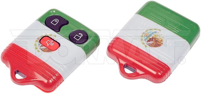 Dorman 13625MX Keyless Remote Case Mexico Flag