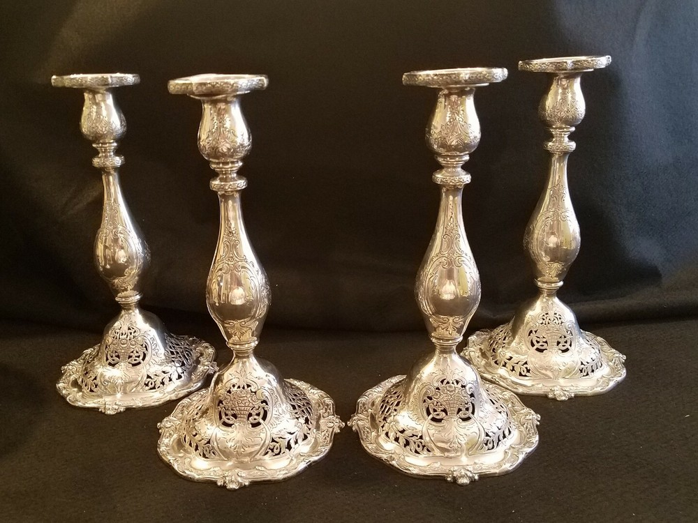 Redlich & Company Sterling Silver Centerpiece Console Set