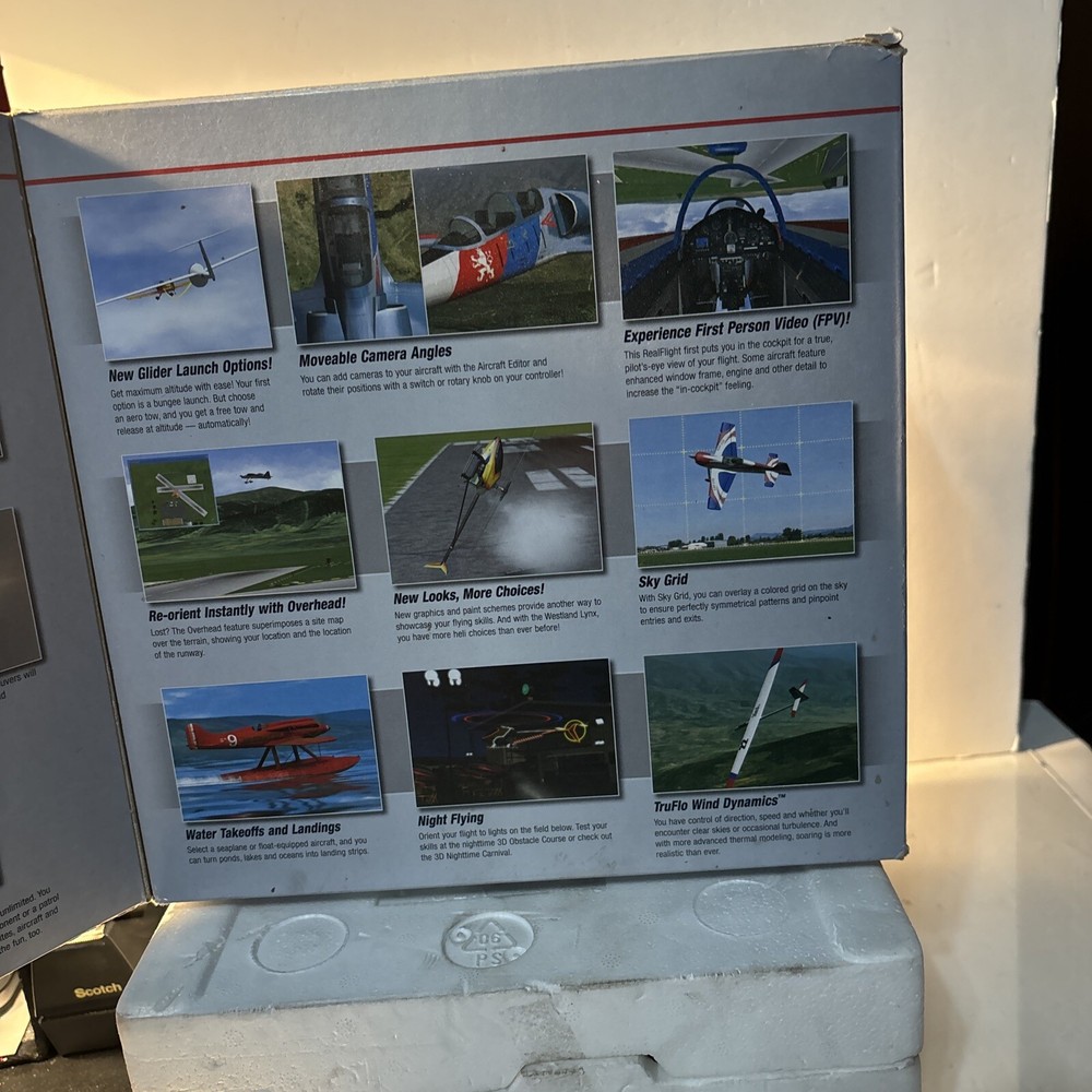 Real Flight Remote RC Flight Simulator G5.5 w InterLink Elite Controller