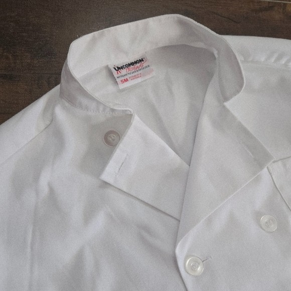 Uncommon Threads Classic Chef Coat White Size Small