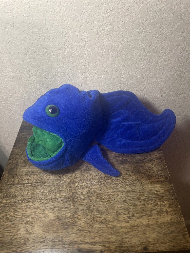 Folkmanis Folk Tails Reversible Hand Puppet Frog Tadpole