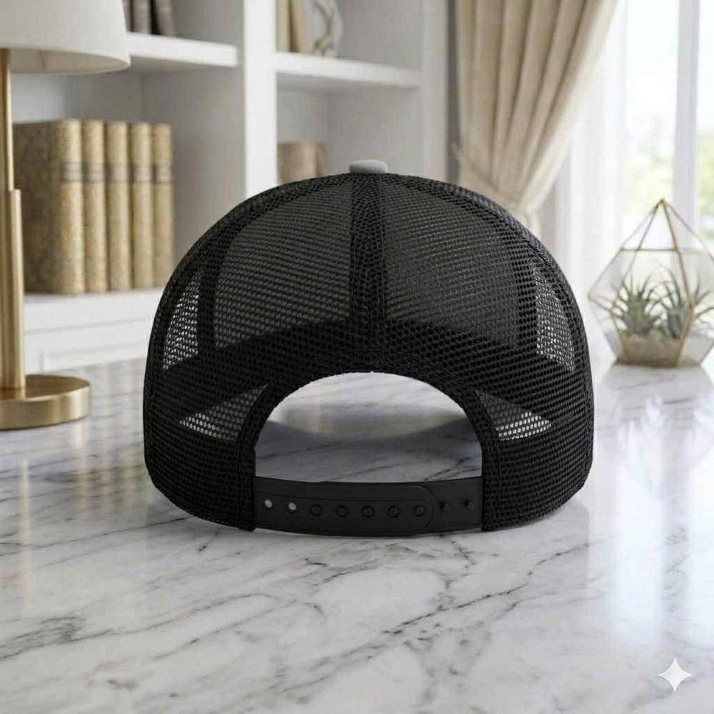 Amazon Logo Embroidered Trucker Hat Snapback Adjustable Baseball Cap Mesh