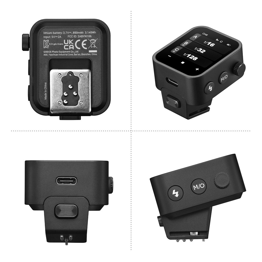 Godox X3S Wireless Flash Trigger AutoFlash OLED Touchscreen For Camera YHVR