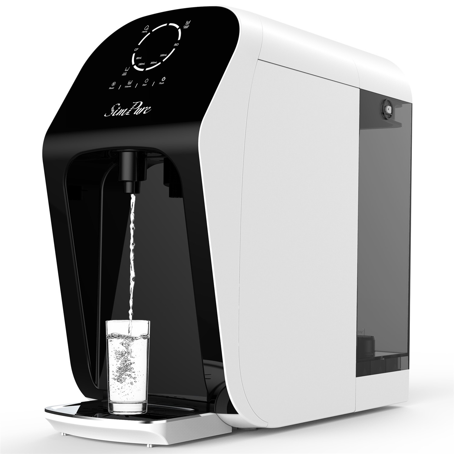 4-Stage RO Countertop Reverse Osmosis Water Filter System Filtration Dispenser