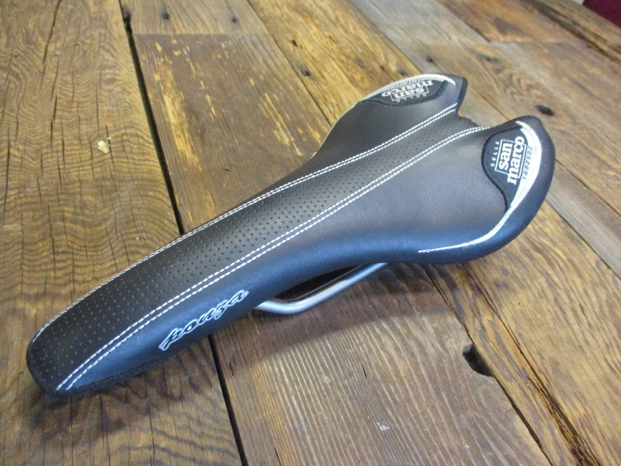 Selle San Marco Ponza "Island Project" saddle, steel rails