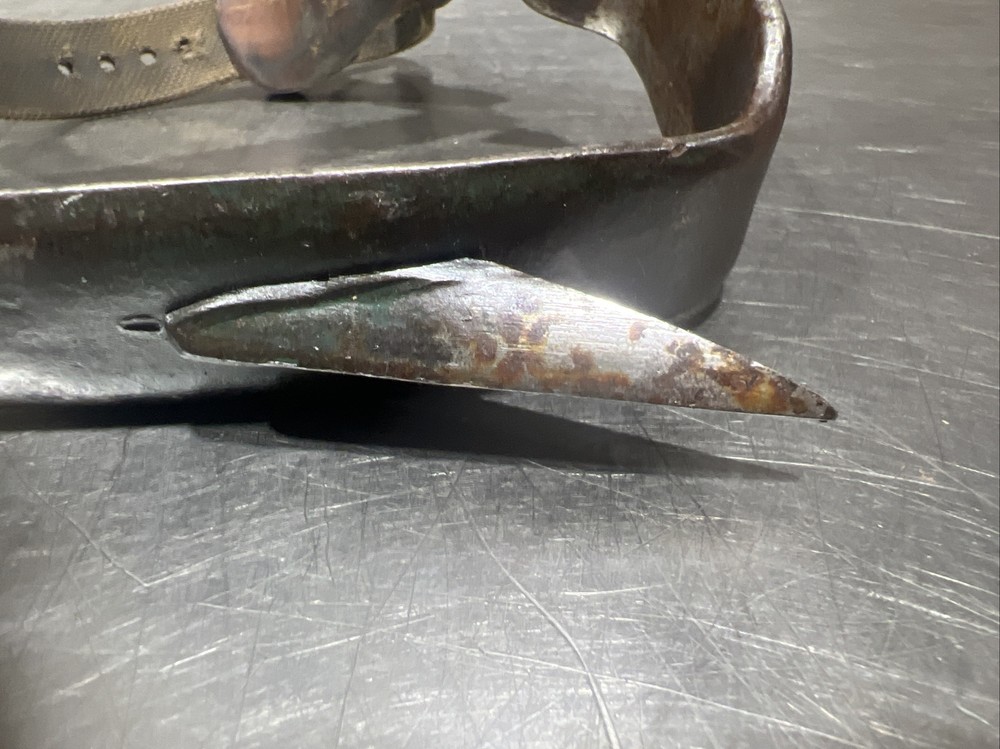 Vintage Bashlin Climbing Spike. Used Surplus. Missing Parts