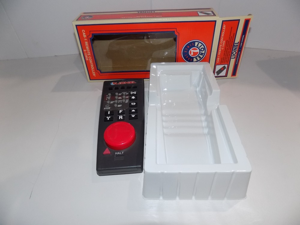 Lionel Trains Trainmaster Command Set Cab-1 Remote & Command Base Item 6-12969 A