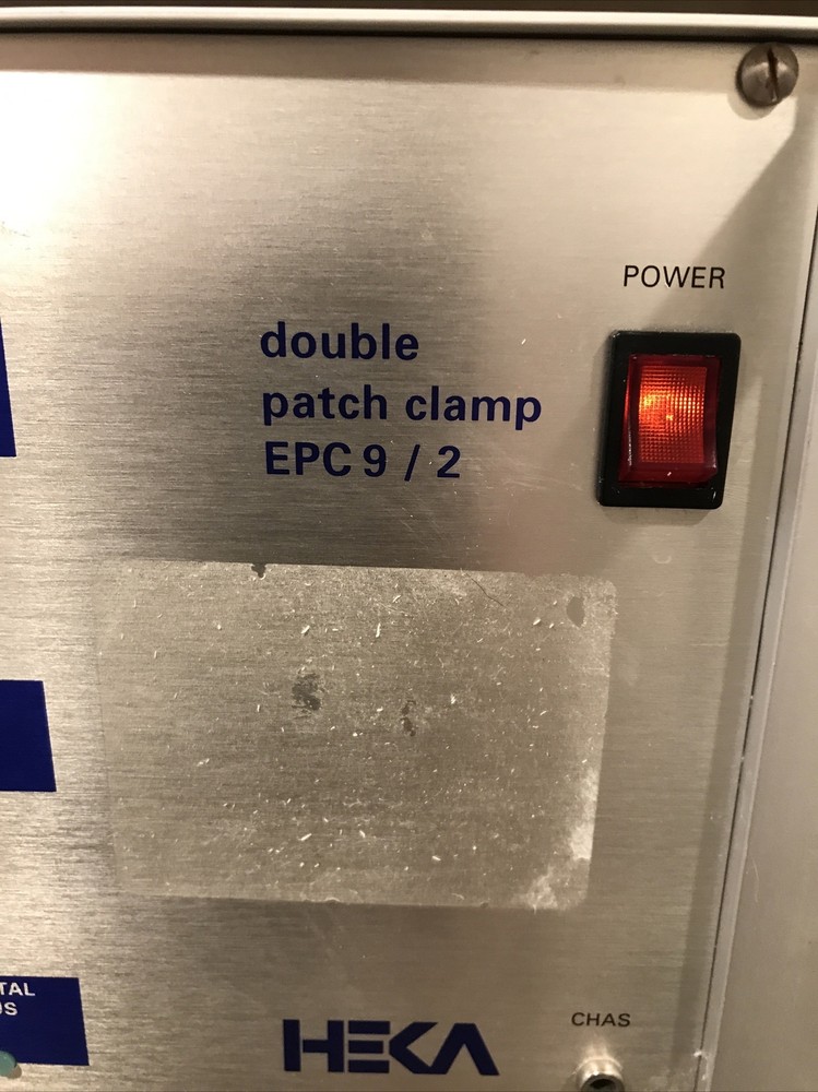 HEKA EPC 9/2 DOUBLE PATCH CLAMP W/ EPC 9 PATCHCLAMP VERS.C