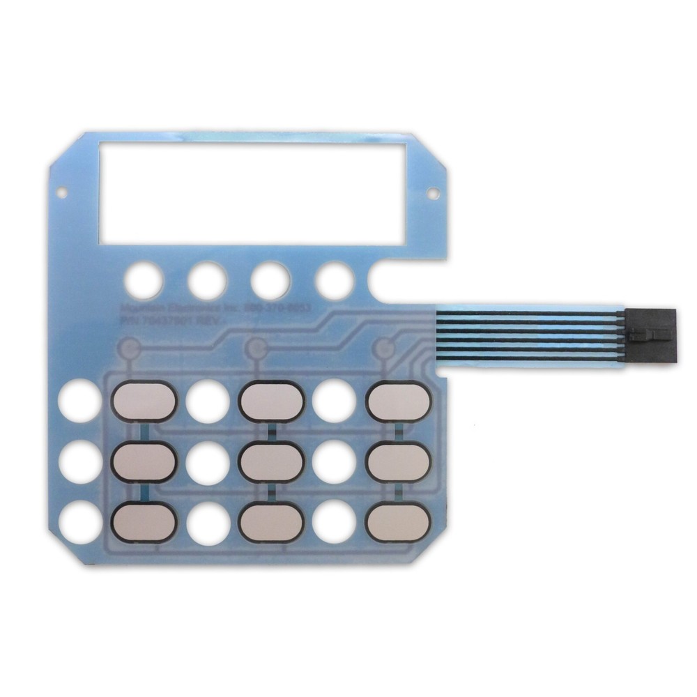 ALLIANCE 9 BUTTON TOUCH PAD FOR THE UNIVERSAL DRYER CONTROLLER - 70437901