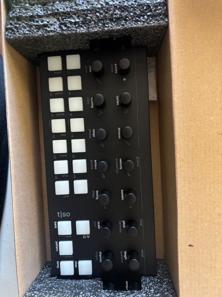 New Torso Electronics T1 T-1 Algorithmic Desktop Sequencer