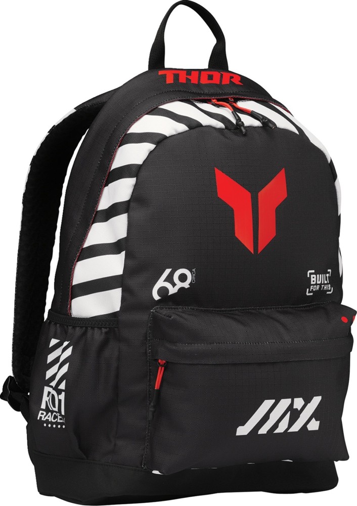 Thor Black/Coral Varsity Backpack