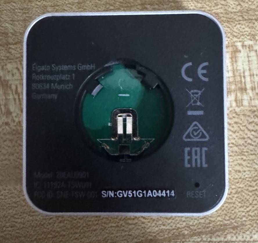Eve Button Switch Smart Homekit Compatible Wireless Switch For Apple Homekit