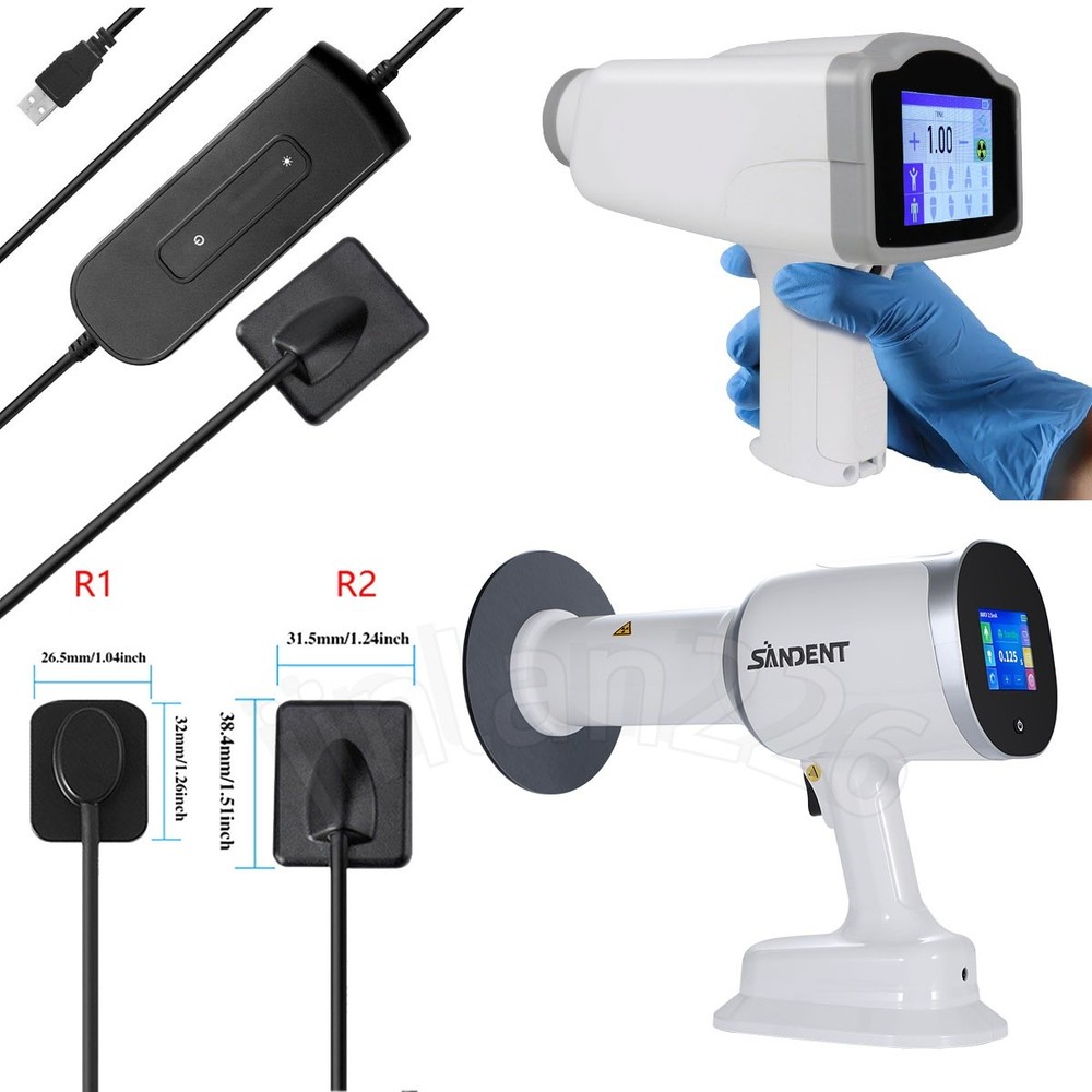 Dental X Mobile Unit System Ray Digital Machine High Frequency / Shield/Sensor