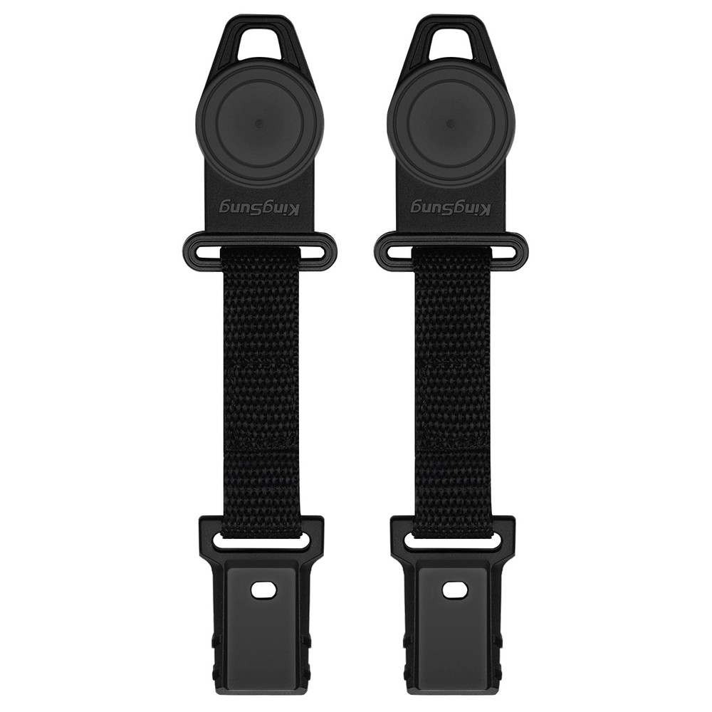 2 Pack Magnetic Multimeter Hanger Strap Works Compatible with Klein Black