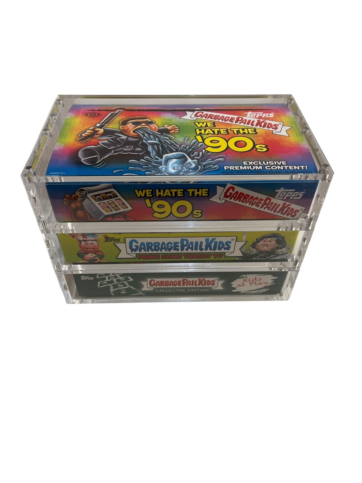 Acrylic Display Case Magnetic FITS 2021 Topps Chrome Star Wars GALAXY Hobby Box