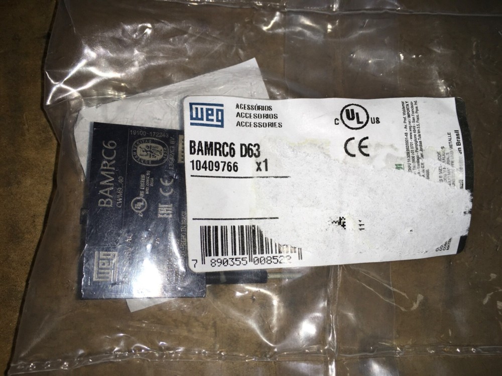 WEG Contactor , BAMRC6 D63,  , LG-614
