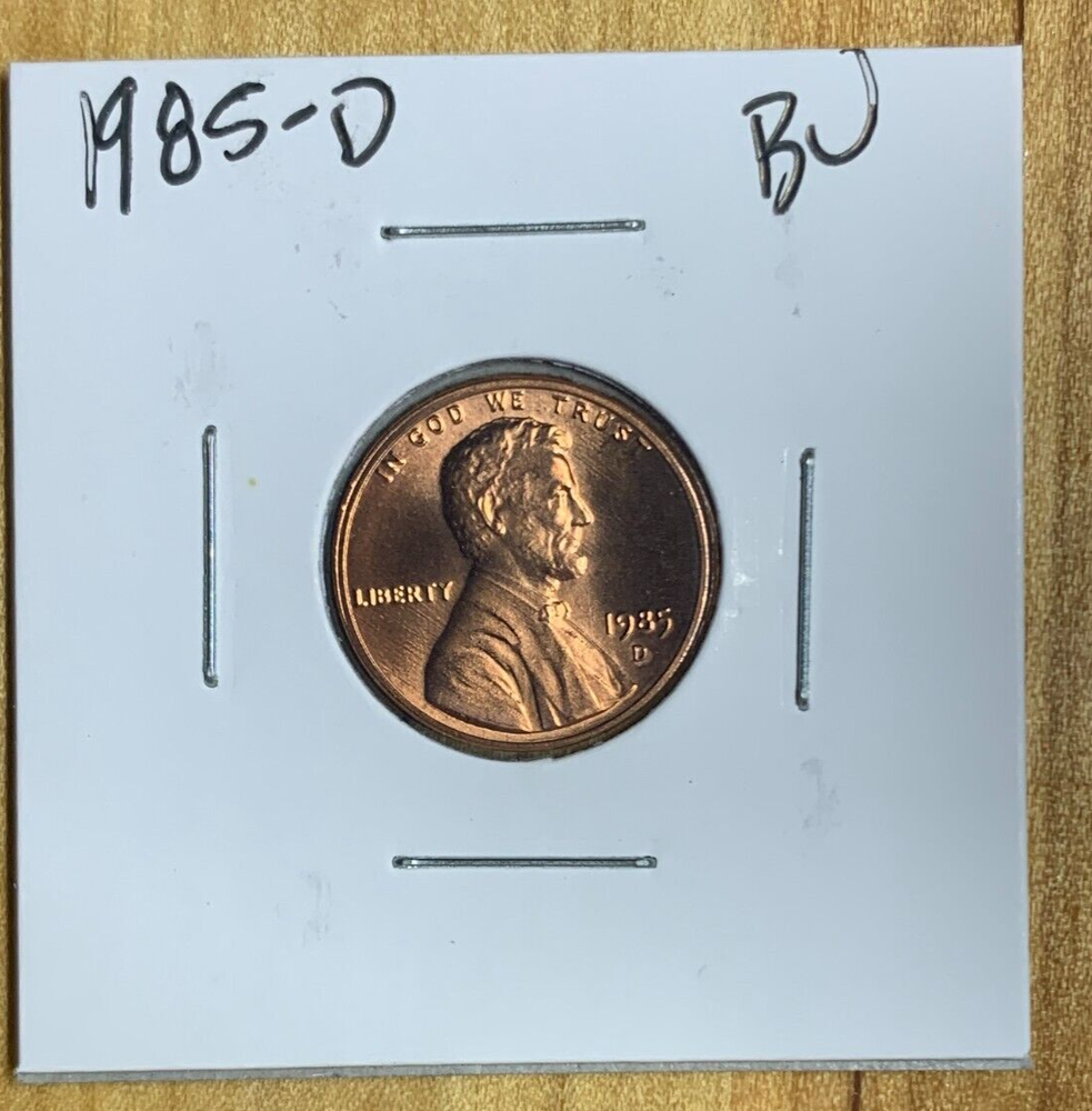 1985-D Memorial Cent (BU)