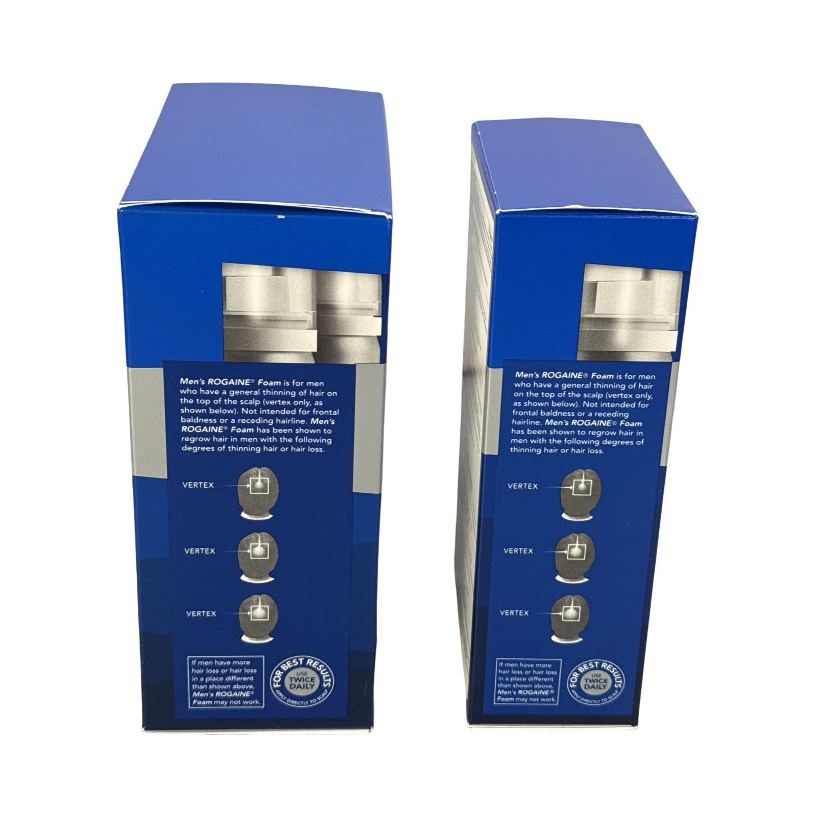 Rogaine Men’s 5% Minoxidil Foam Hair Regrowth Treatment 4x2.11 oz, Exp 04/2026