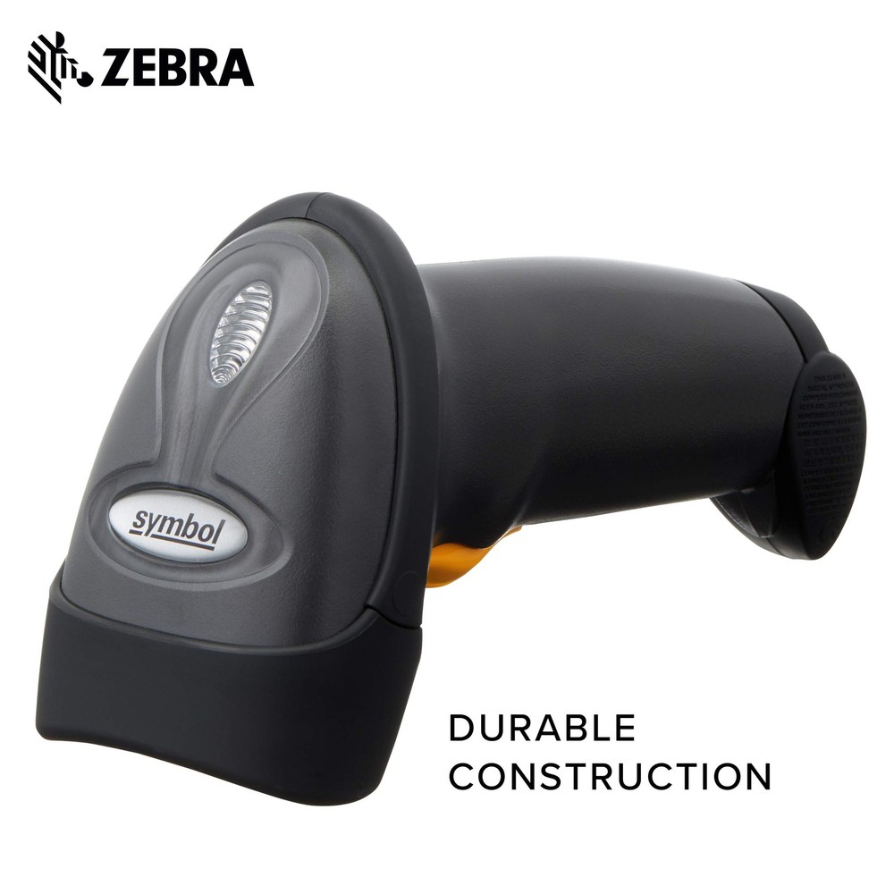 Zebra Motorola Symbol LS2208-SR20007R-NA Barcode Scanner Reader Kit W/ USB Cable
