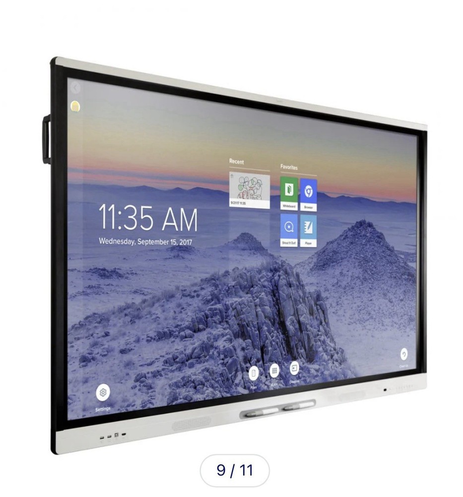 SMART Board MX265-V4 Touchscreen Interactive Whiteboard Display for classroom