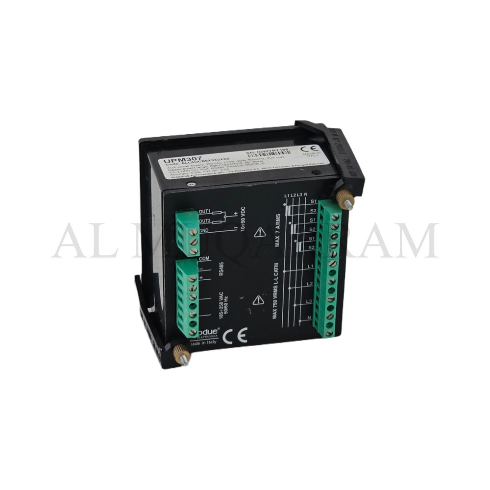 Algodue UPM307 Multifunction Power Meter | Code ALLAUCB5X3X2XX0 | MODBUS RS485