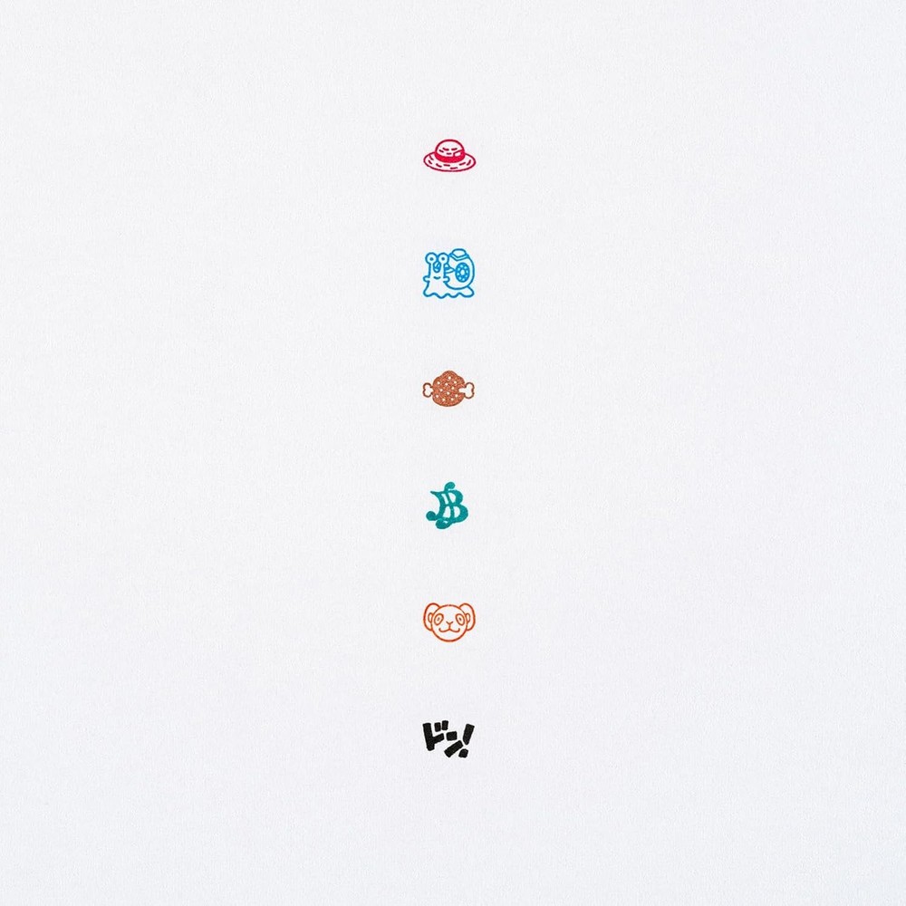 Hobonichi Techo ONE PIECE Pochitto6 Stamp 6-Pattern Button Planner Accessory Jpn